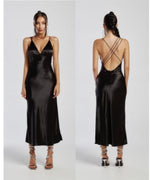 Load image into Gallery viewer, Black Slip Dress
