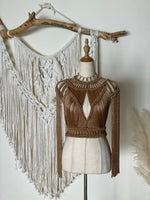 Load image into Gallery viewer, Luxurious Macrame Top
